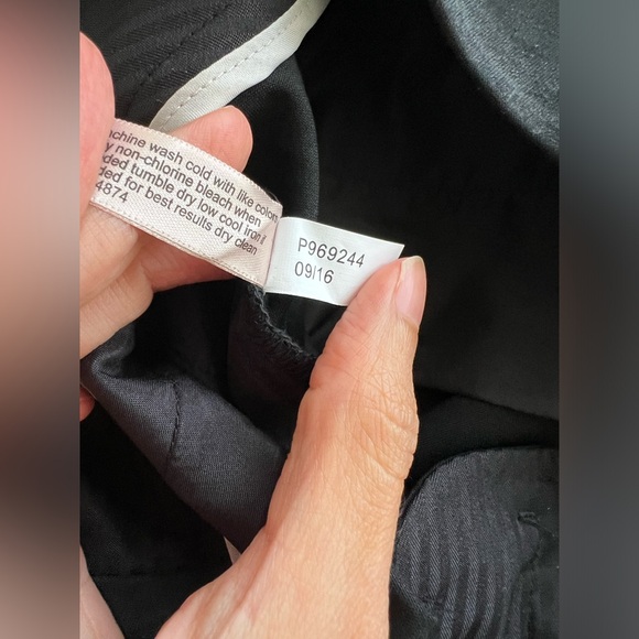 The Limited Black Collection 2016 Cassidy Fit Boot Cut Pants 0R XS Low Rise - Picture 6 of 11